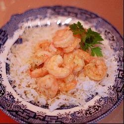 British Shrimp in Garlic Oil Dinner