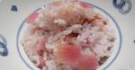 Canadian Cherry Blossom Rice Made with Crimson Daikon Radish Core Dinner
