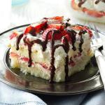 American White Chocolatestrawberry Tiramisu Dessert