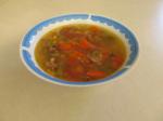 Dutch Beef Barley and Vegetable Soup Appetizer