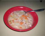 Thai Thaistyle Chicken Vegetable Soup Appetizer