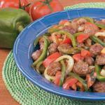 Italian Savory Italian Sausage and Peppers Appetizer