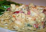 Italian Basil Shrimp Pasta Dinner