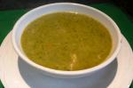 Italian Split Pea Soup With Pancetta Appetizer