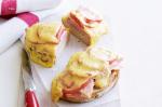 Canadian Ham And Tomato Welsh Rarebit Recipe Appetizer