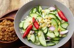 Canadian Peanut And Cucumber Salad Recipe Appetizer
