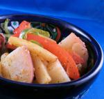 American Baby Potatoes and Sweet Peppers in Tomatodill Butter Dinner