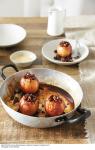 American Baked Apples with Coconut Cream Appetizer