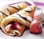 French Traditional French Crepes Appetizer