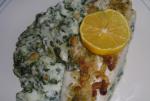American Fish and Chip Bake With Spinach and Sour Cream Dinner