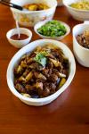 Canadian Stewed Pork with Shiitake Mushrooms and Brown Bean Paste babi Sioh Appetizer