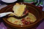 American Bean and Cornbread Casserole crock Pot Dinner
