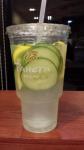 American Refreshing Lemon  Cucumber Water Appetizer