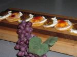 British Crackers Cream Cheese and Pepper Jelly Appetizer