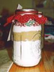 Canadian Holiday Swirl Cookies gift Mix in a Jar Dessert