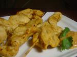 American Chicken Sate With Peanut Sauce 5 BBQ Grill