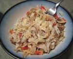 Canadian Garlic Crab Pasta With Mushroom and Tomato Reduced Fat Appetizer