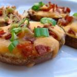 American Cheese and Bacon Potato Rounds Recipe Appetizer