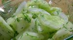 American Cucumber Slices With Dill Recipe Appetizer