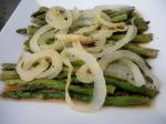 American Roasted Asparagus With Onions Appetizer