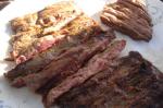 American Grilled Herb Marinated Flank Steak Dinner