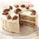 American Vermont Maplepecan Cake Dessert