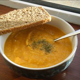 American Sweet Potato and Parsnip Soup Soup