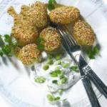 Potatoes with Sesame Seeds and Coriander recipe