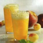 American Lemonade with Mango Peach and Apricot Appetizer