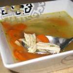 Italian Quick Chicken Soup Recipe Appetizer