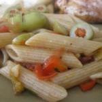 Italian Rigatoni With Eggplant Peppers and Tomatoes Recipe Appetizer