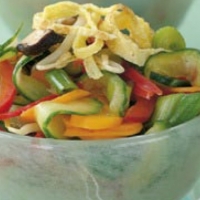 Chinese Rainbow Salad Appetizer