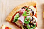 Italian Eggplant And Prosciutto With Rocket Pizza Recipe Appetizer