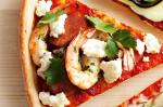 Italian Garlic Prawn And Chorizo Pizza Recipe Appetizer