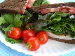 Italian Salad on a Sandwich Appetizer