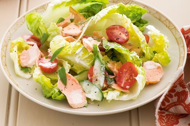 American Smoked Trout Salad With Creamy Tarragon Dressing Recipe Appetizer