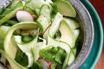 American Crunchy Lettuce Radish And Coriander Salad Recipe Appetizer