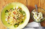 Canadian Cannellini Bean Spaghettini With Goats Cheese Recipe Dinner
