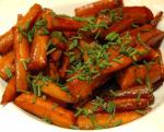American Carrots Glazed With Balsamic Vinegar and Butter Appetizer