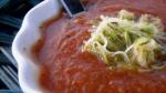 French Fresh Tomato Zucchini Soup Recipe Appetizer