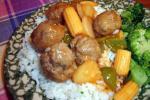 Canadian Chelles Famous Sweet and Sour Meatballs Dinner