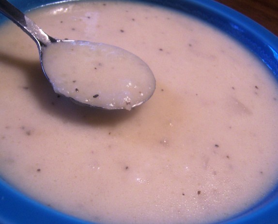 Italian Easy Creamy  Brothy Potato Soup Dinner