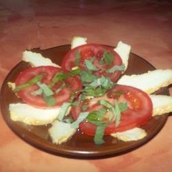 Italian Tomatoes with Steak Appetizer