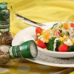 Italian Brokulowa Salad with Herbs Italian Appetizer