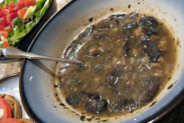 Canadian Mushroom Barley Soup slow Cooker Soup