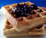 American Cornmeal Sourdough Waffles Breakfast