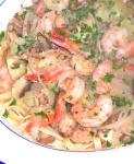 American Low Fat Zesty Shrimp and Pasta Dinner