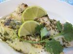 American Pacific Pesto Grilled Halibut Dinner