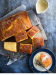 American Yoghurt Citrus Cake with Gin Syrup Appetizer