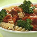 American Pasta with Broccoli and Sundried Tomatoes Appetizer